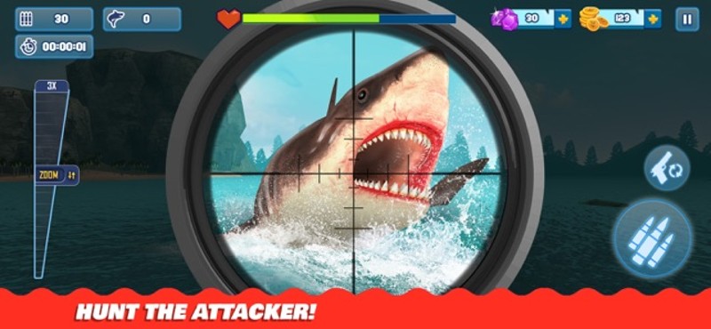Shark Hunting Games: Sniper 3D screenshot
