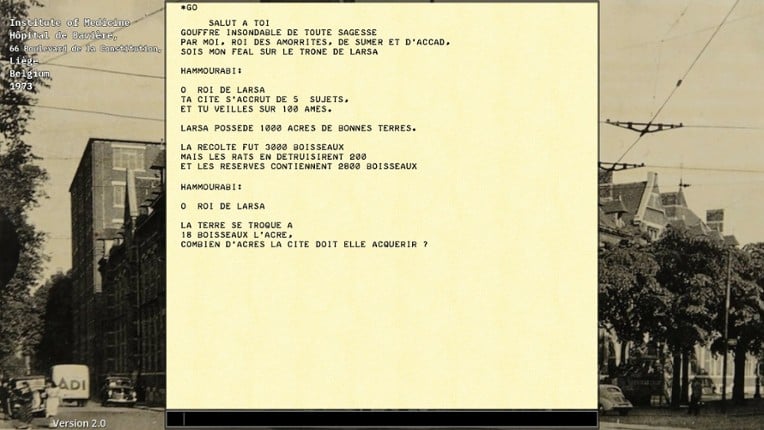 The Sumerian Game screenshot