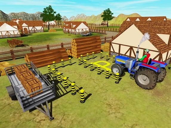 Tractors Parking Game Cover