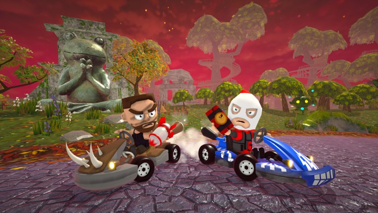 Turbo Dash Kart & Buried Alive screenshot