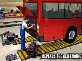 Big Bus Mechanic Simulator: Repair Engine Overhaul Image