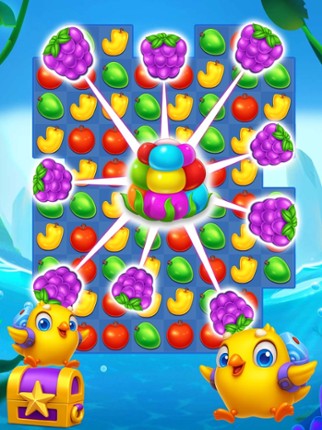 Candy Fruit Match 3 Puzzle screenshot