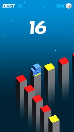 Color Cube Jump Fall Down Games screenshot