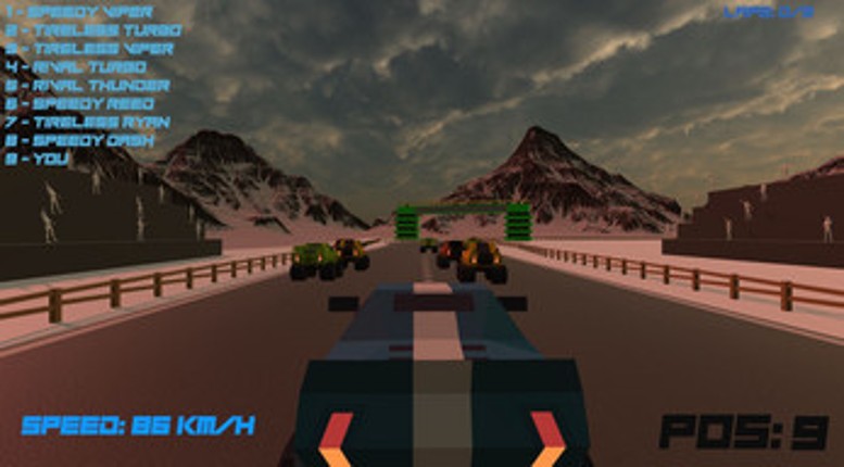 Epic Racing Game screenshot