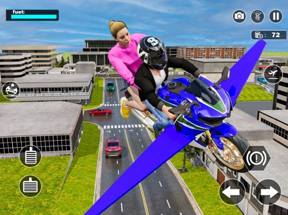 Flying Motorbike: Bike Games screenshot