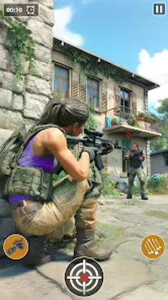 Gun Girl: War Shooting Games screenshot