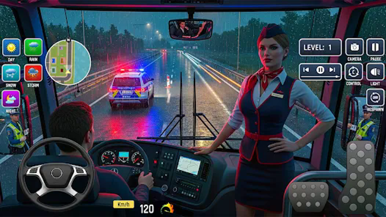 Real Bus Game Bus Driving screenshot