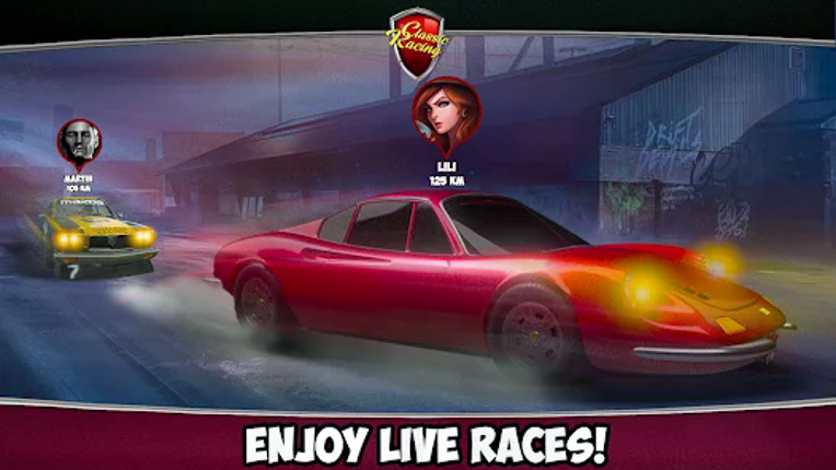 Classic Drag Racing Car Game screenshot