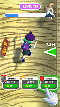 Climb the mountain screenshot