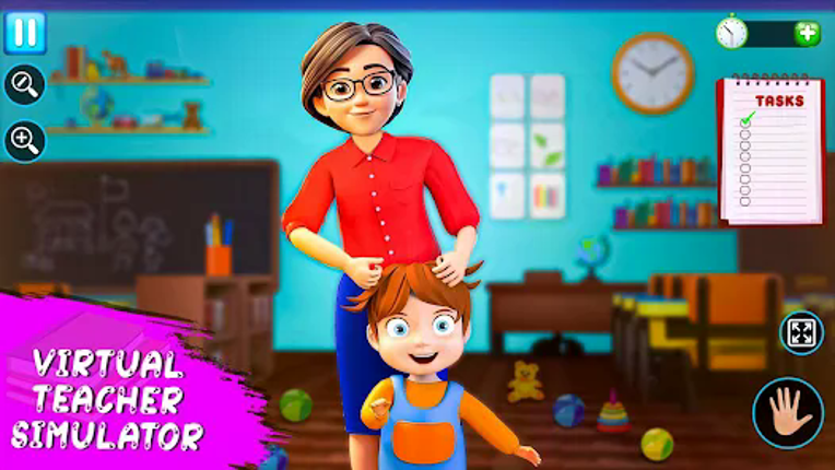Happy Teacher Mother Simulator screenshot