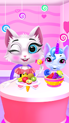 Kitty Kate & Unicorn: Pet Care screenshot