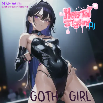 Hentai Jigsaw Puzzle AI: Goth Girl Image