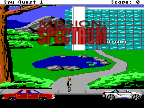 Spy Quest 1 - Mission: SPECTRUM Game Cover