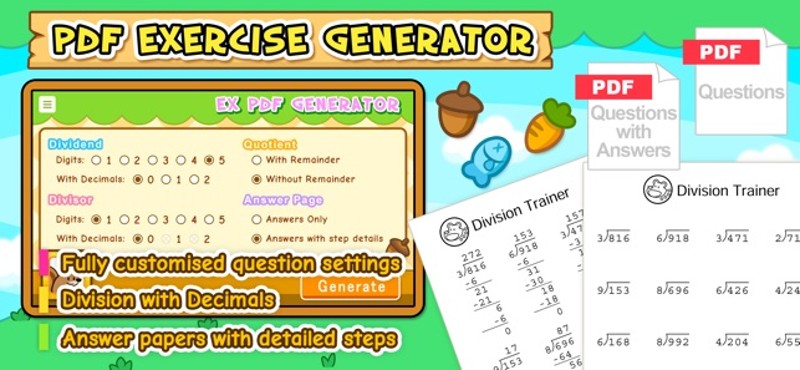 HF Division Trainer screenshot