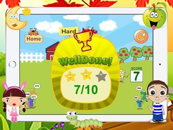 Math For Kids - free games educational learning and training screenshot