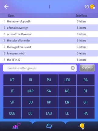 Mystic Words – Figure out 7 words with clues! screenshot