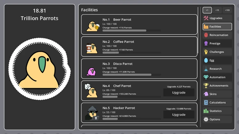 PARROT CLICKER screenshot