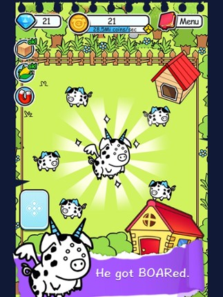 Pig Evolution | Tap Coins of the Family Farm Story Day and Piggy Clicker Game screenshot