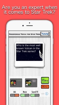 Prosperous Trivia for Star Trek FREE ™ - Riddles for Kids and Adults to Puzzle you and your Family screenshot