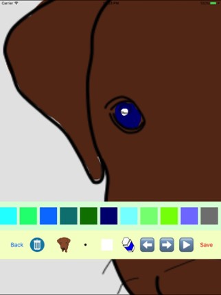 Puppy Dog Moves Coloring Book screenshot