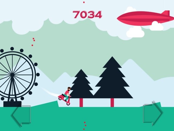 Scooter Rush - Uphill Climbing Bike Race screenshot