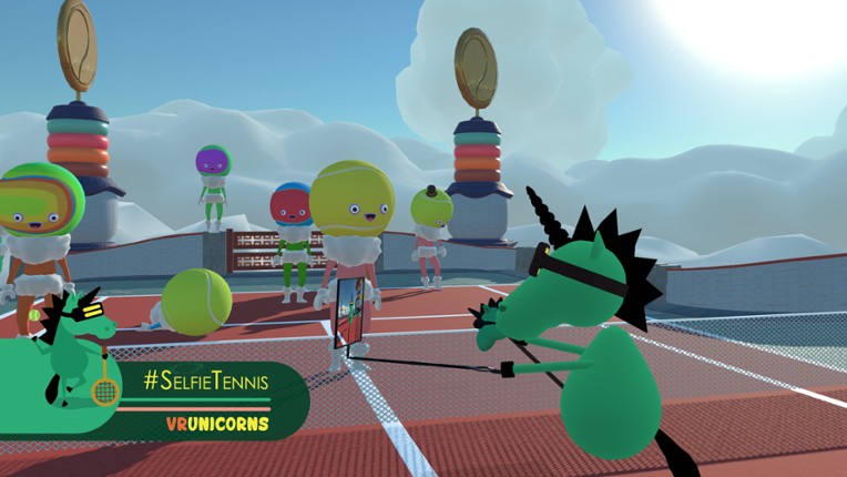 #SelfieTennis screenshot