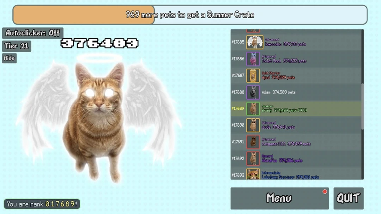 Silly Linguine Cat Simulator Deluxe Online Image