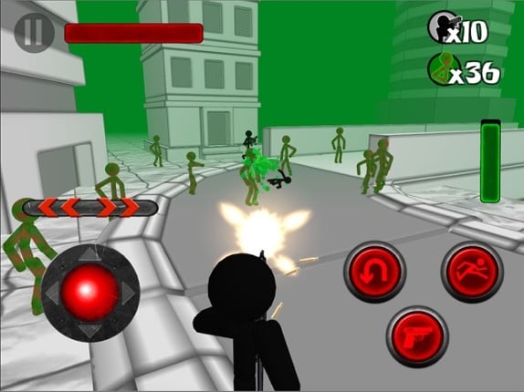 Stickman vs Zombies 3D Image