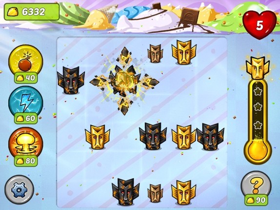 Tiny Totem Tap- Aztec, Mayan gold chain reaction puzzle game hd screenshot