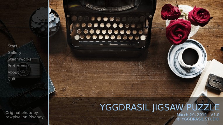 YGGDRASIL JIGSAW PUZZLE screenshot