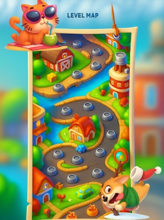 Candy Fruit Match 3 Puzzle screenshot