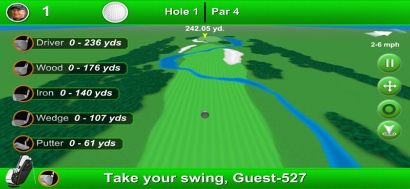 Finger Golf by Zelosport screenshot