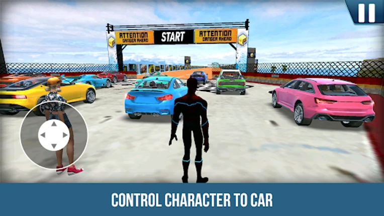 Big Ramp Jump - Super Car Race Image