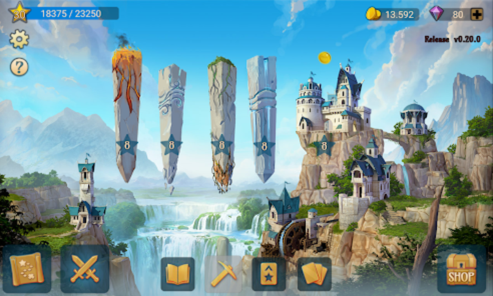 Elemancer - Legend of Cards screenshot