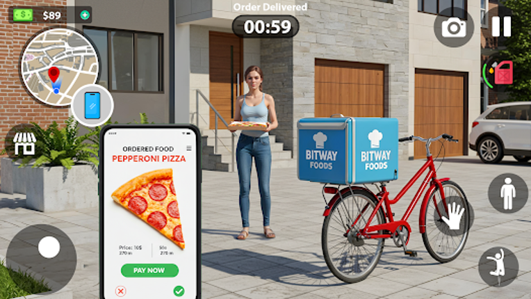 Delivery Rider Life Simulator Image