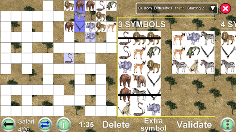 Number Fit Puzzle screenshot