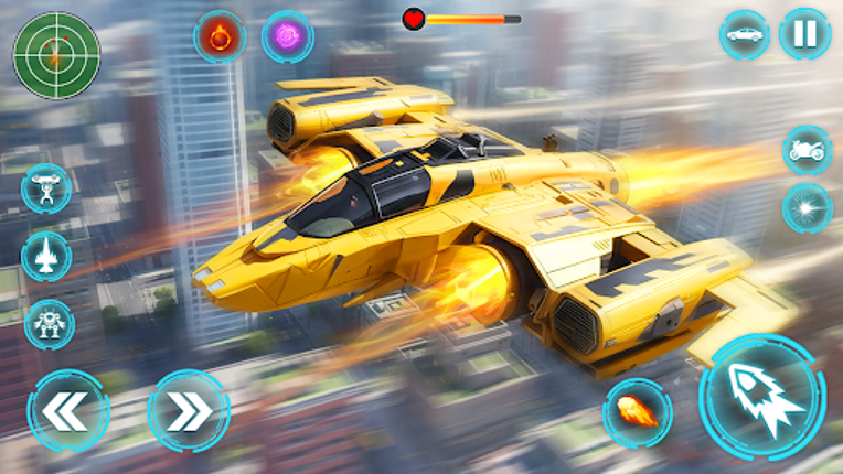 Robot Transform Fight Game 3D screenshot