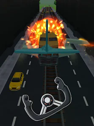 Sling Plane 3D - Sky Crash Jet screenshot