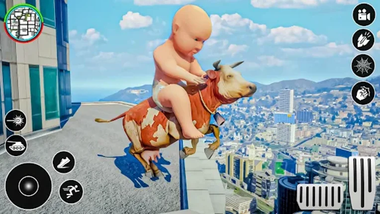 Baby Vice Town Spider Fighting Image