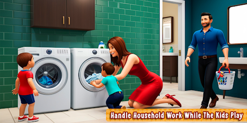 Happy Teacher Mother Simulator Image