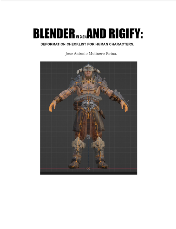 Games like Blender and Rigify: Deformation checklist for human characters