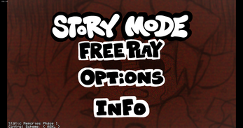 FNF MENTAL MADNESS/STATIC MEMORIES screenshot