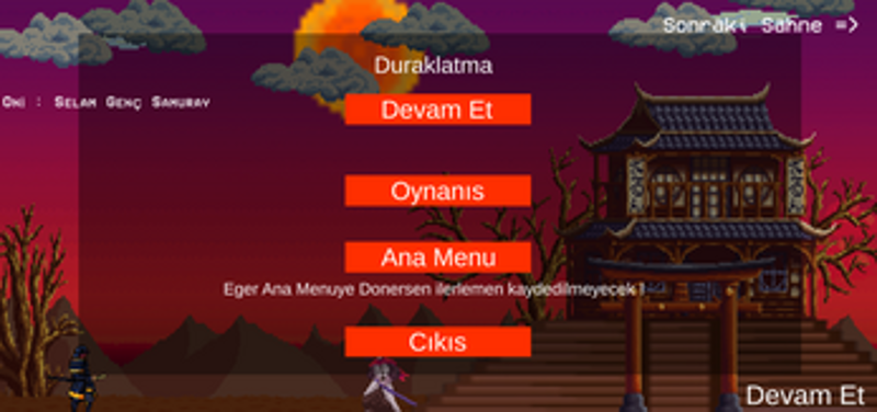 Samurai's Regret Image