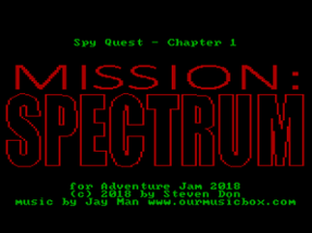 Spy Quest 1 - Mission: SPECTRUM Image