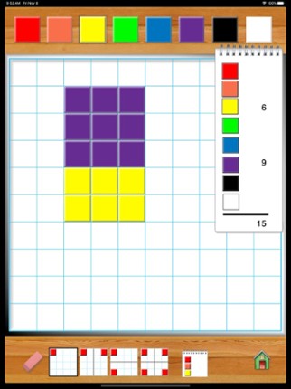 Hands-On Math Color Tiles screenshot