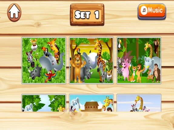 Kid Jigsaw Puzzles Games for kids 7 to 2 years old Image