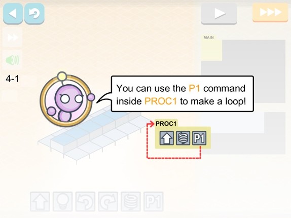 Lightbot : Programming Puzzles screenshot