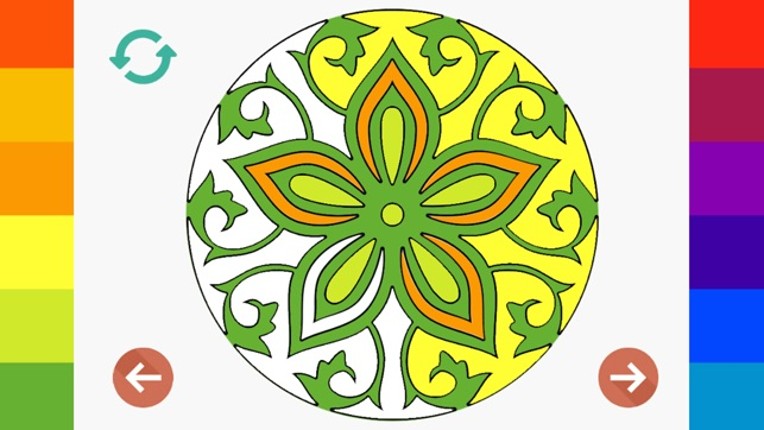 Mandala Coloring Book 2017 screenshot