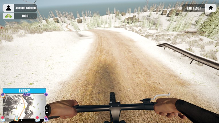 Mountain Bicycle Rider Simulator screenshot