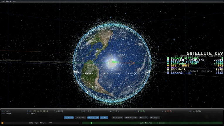 Orbital Physics Simulator Image